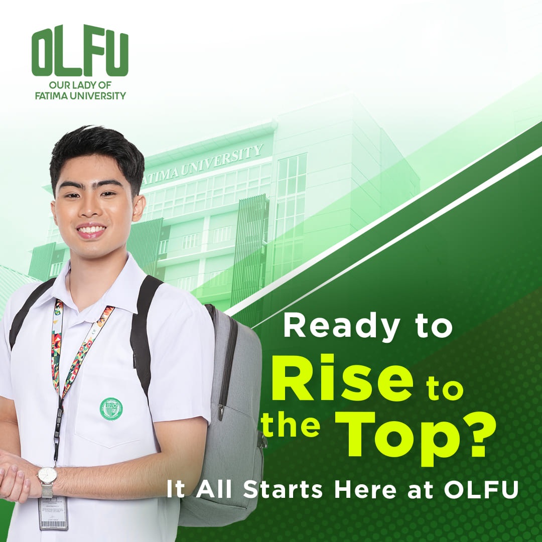 Our Lady of Fatima University (OLFU) Facebook ad: ๐๐๐ ๐ ๐ฉ๐๐ ๐๐๐ง๐จ๐ฉ ๐จ๐ฉ๐๐ฅ ๐ฉ๐ค๐ฌ๐๐ง๐ ๐โฆ