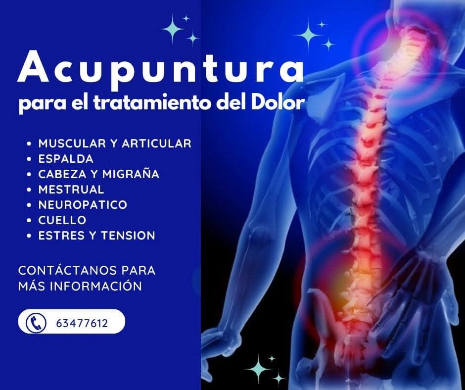 Acupuntura Milenaria Facebook ad: ¿Dolores constantes? ¿Estrés acumulado?