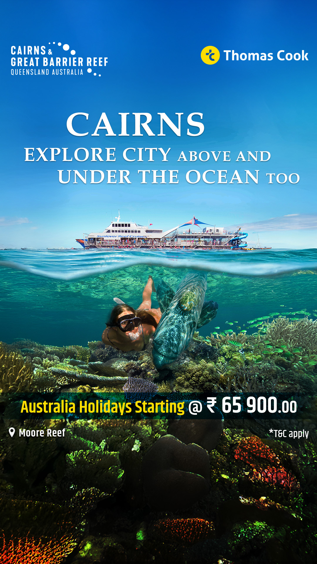 Thomas Cook India Facebook ad