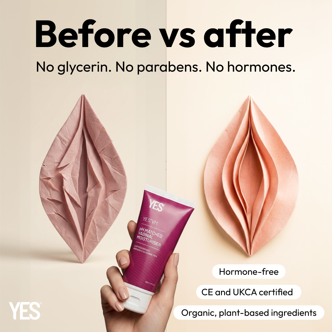 YES - The Organic Intimacy Company Facebook ad