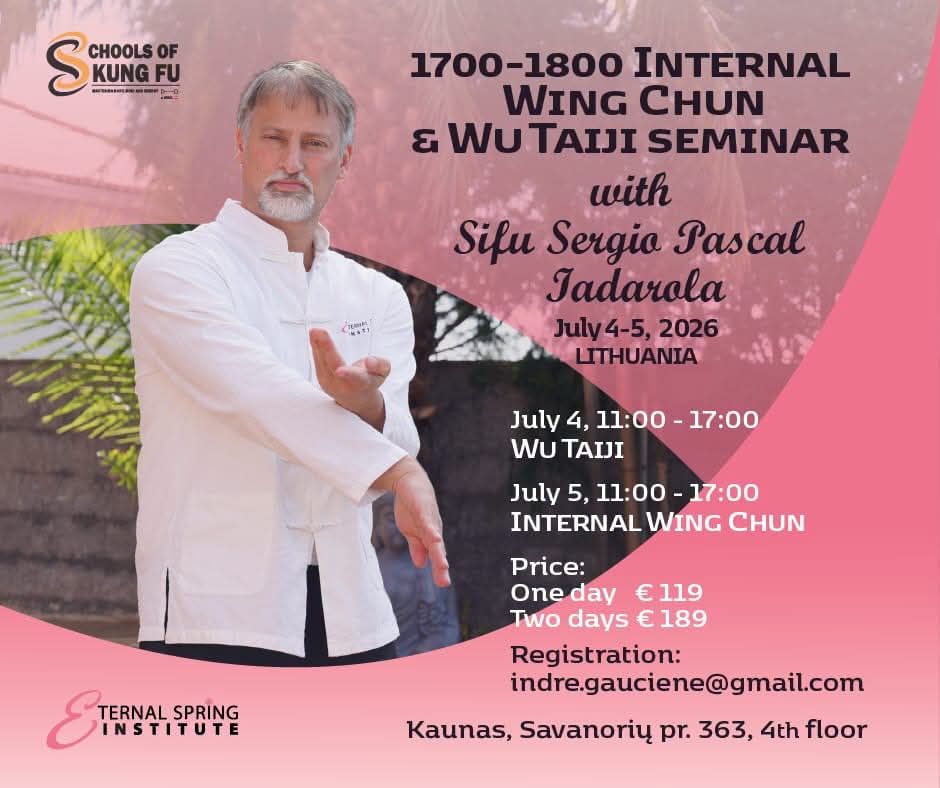„Schools of Kung Fu“ Academy Kaunas Facebook ad