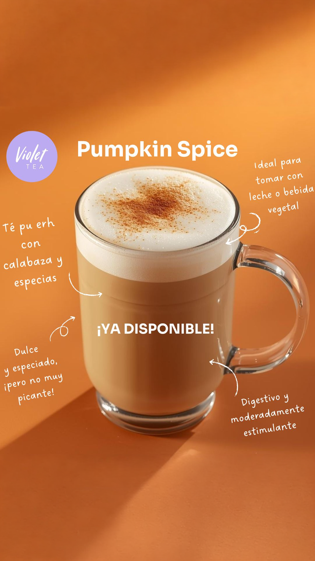 Violet Tea Facebook ad: Tés de otoño | Tienda de Té Online | VIOLET TEA