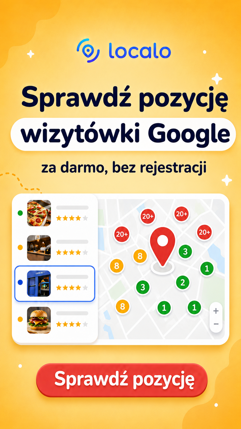Localo Facebook ad