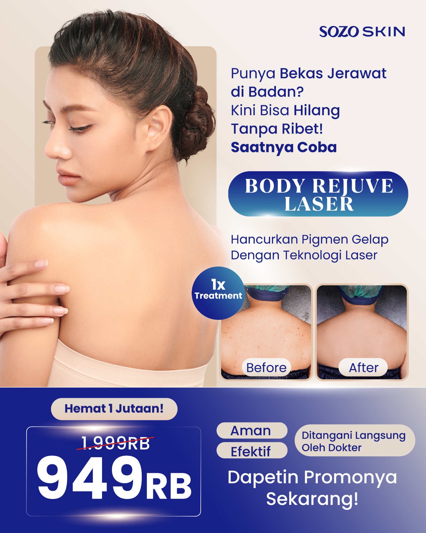 Sozo Skin Clinic Facebook ad
