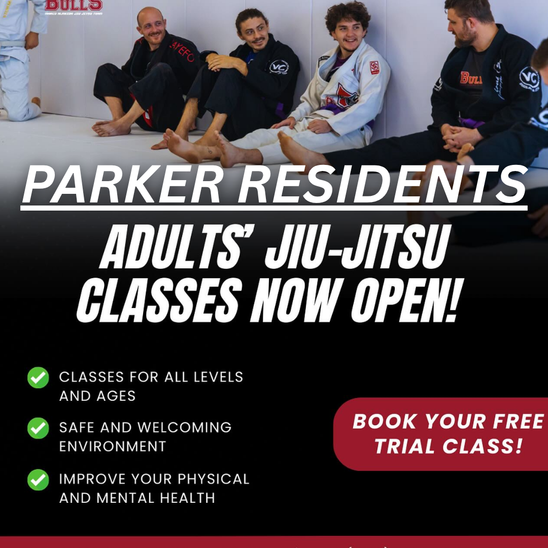 Bulls Brazilian Jiu Jitsu Facebook ad: 10-DAY FREE TRIAL for ADULTS