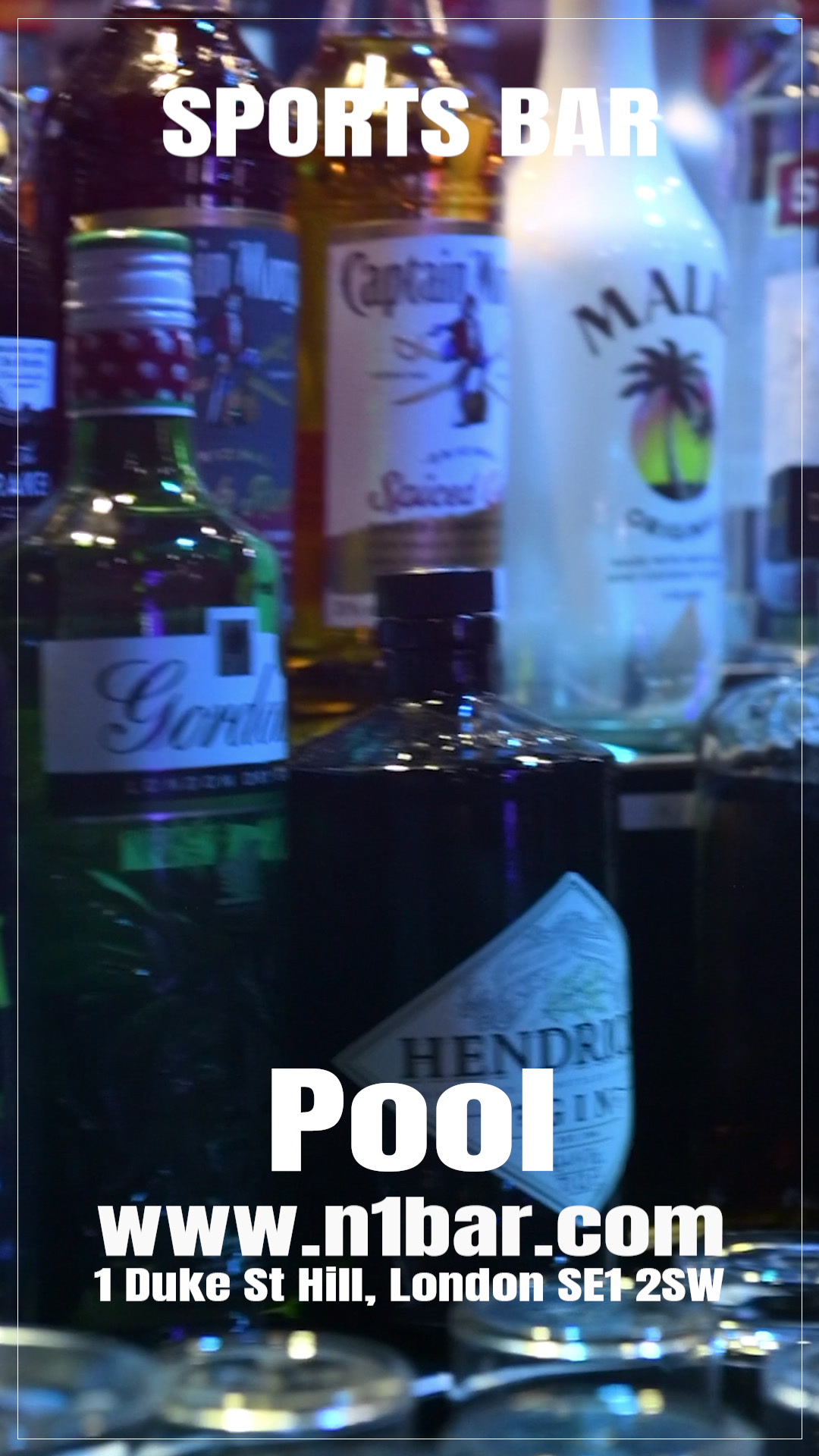 N1Bar London Facebook ad: Pool nights done right