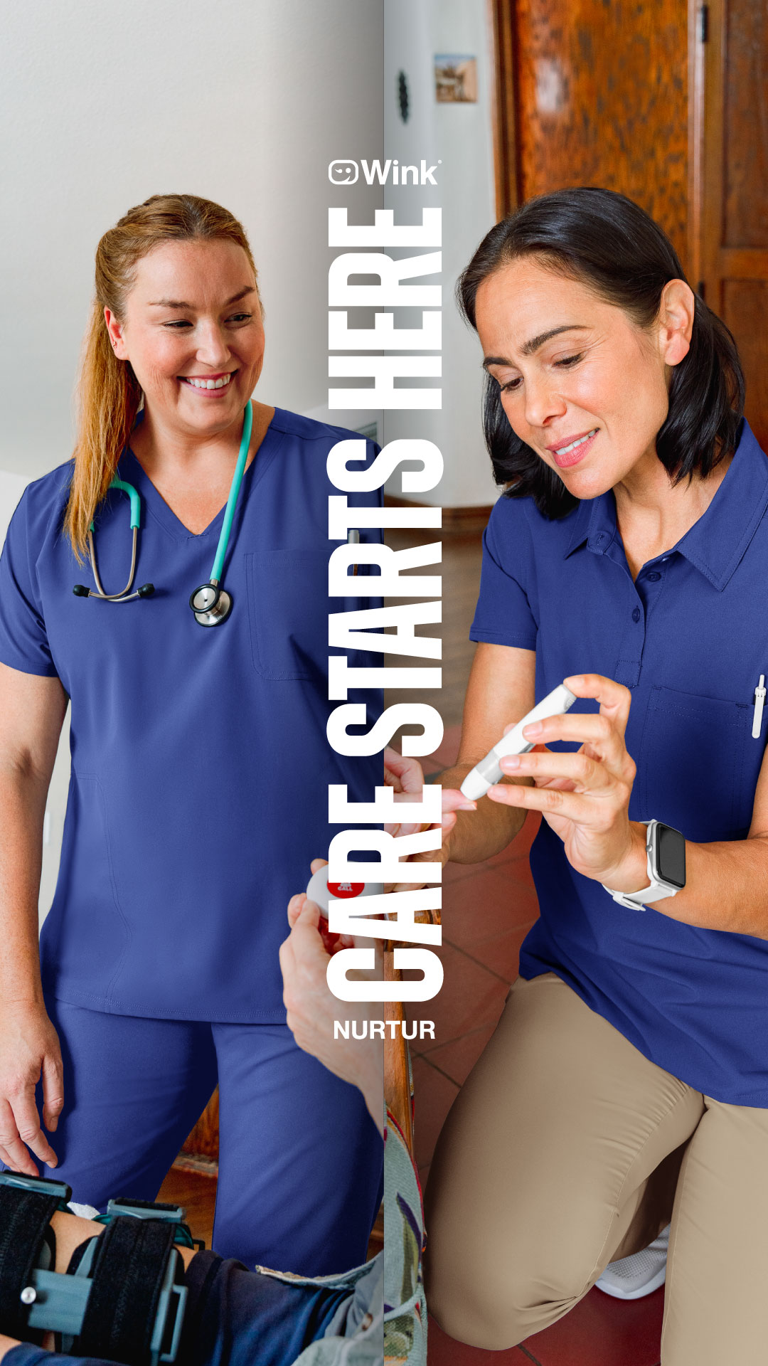 Wink Scrubs Facebook ad