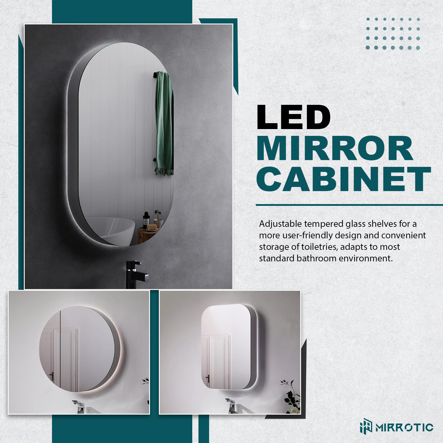 Mirrotic Mirror & Mirror Cabinet Facebook ad