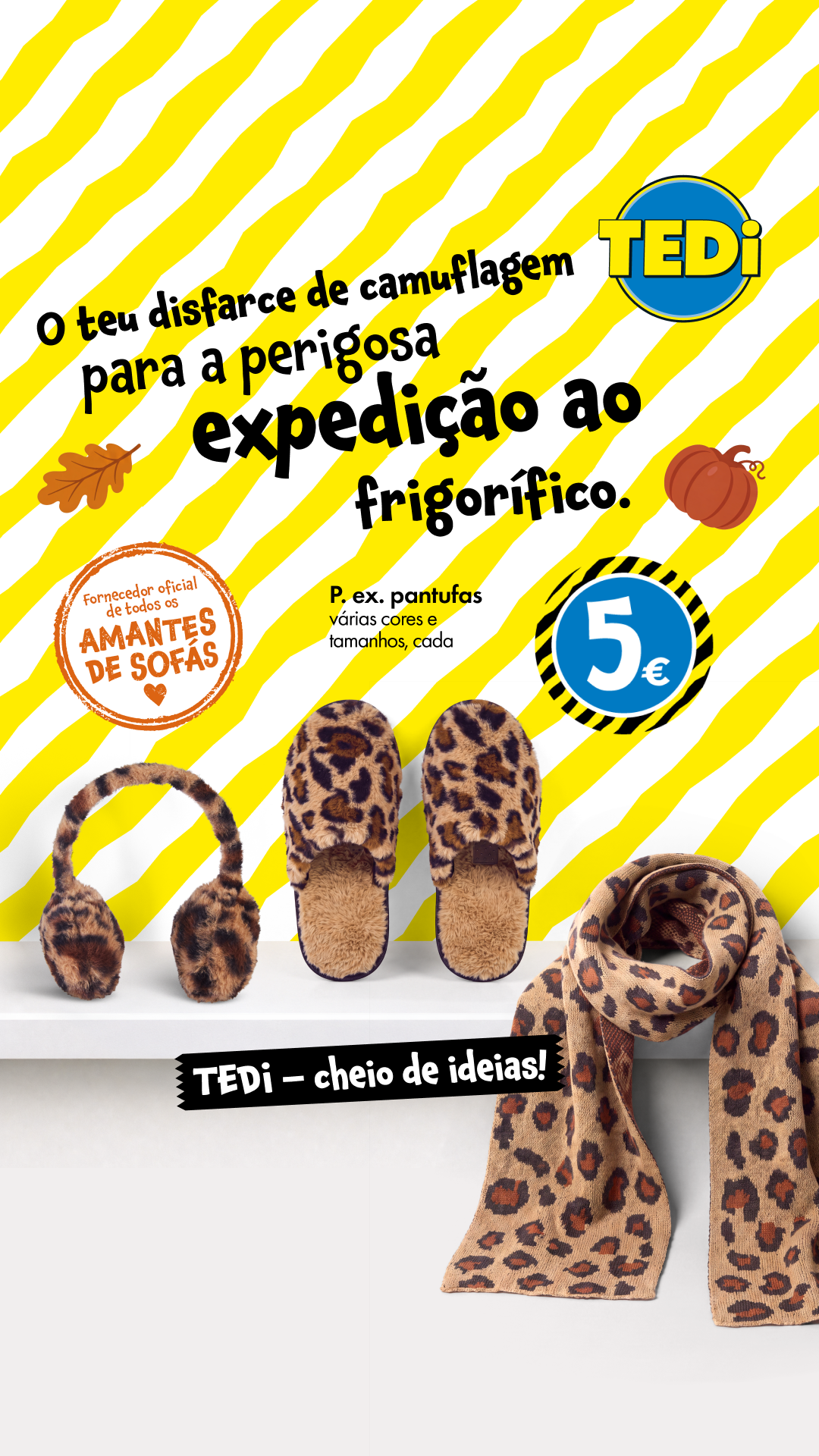 TEDi Portugal Facebook ad: Página inicial: TEDi