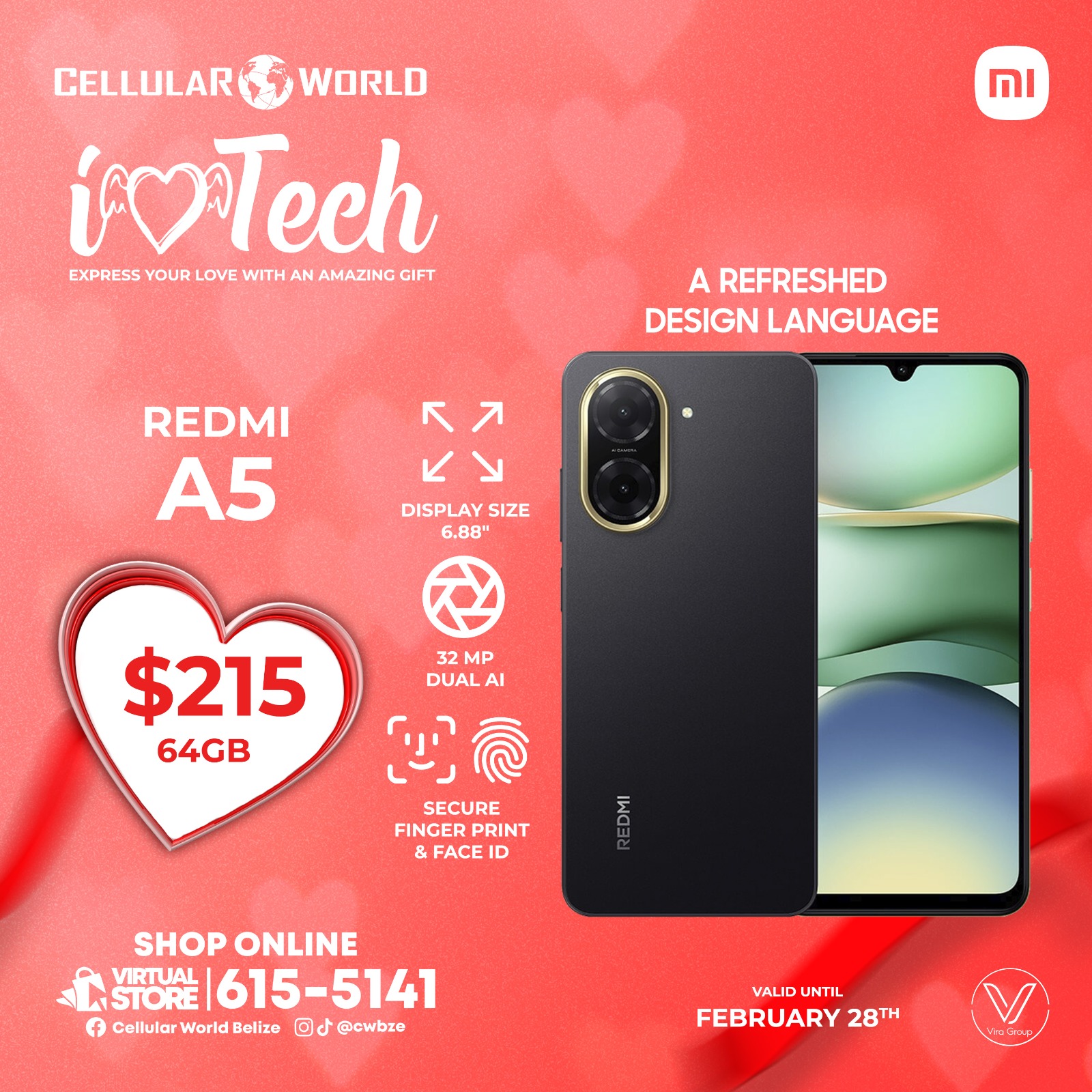 Cellular World Belize Facebook ad