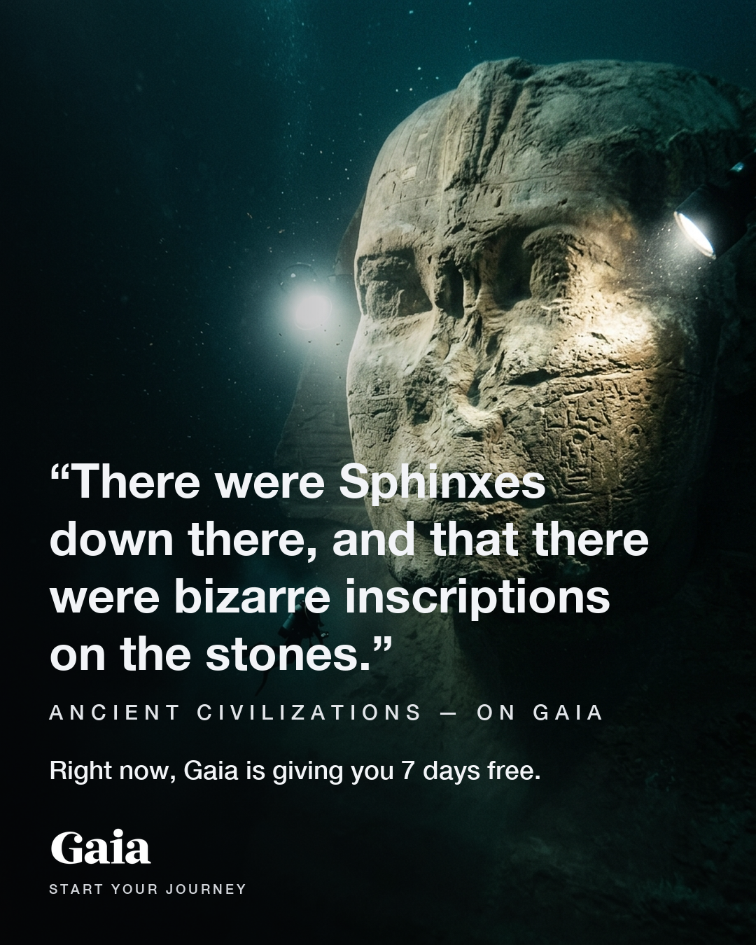 Gaia Facebook ad