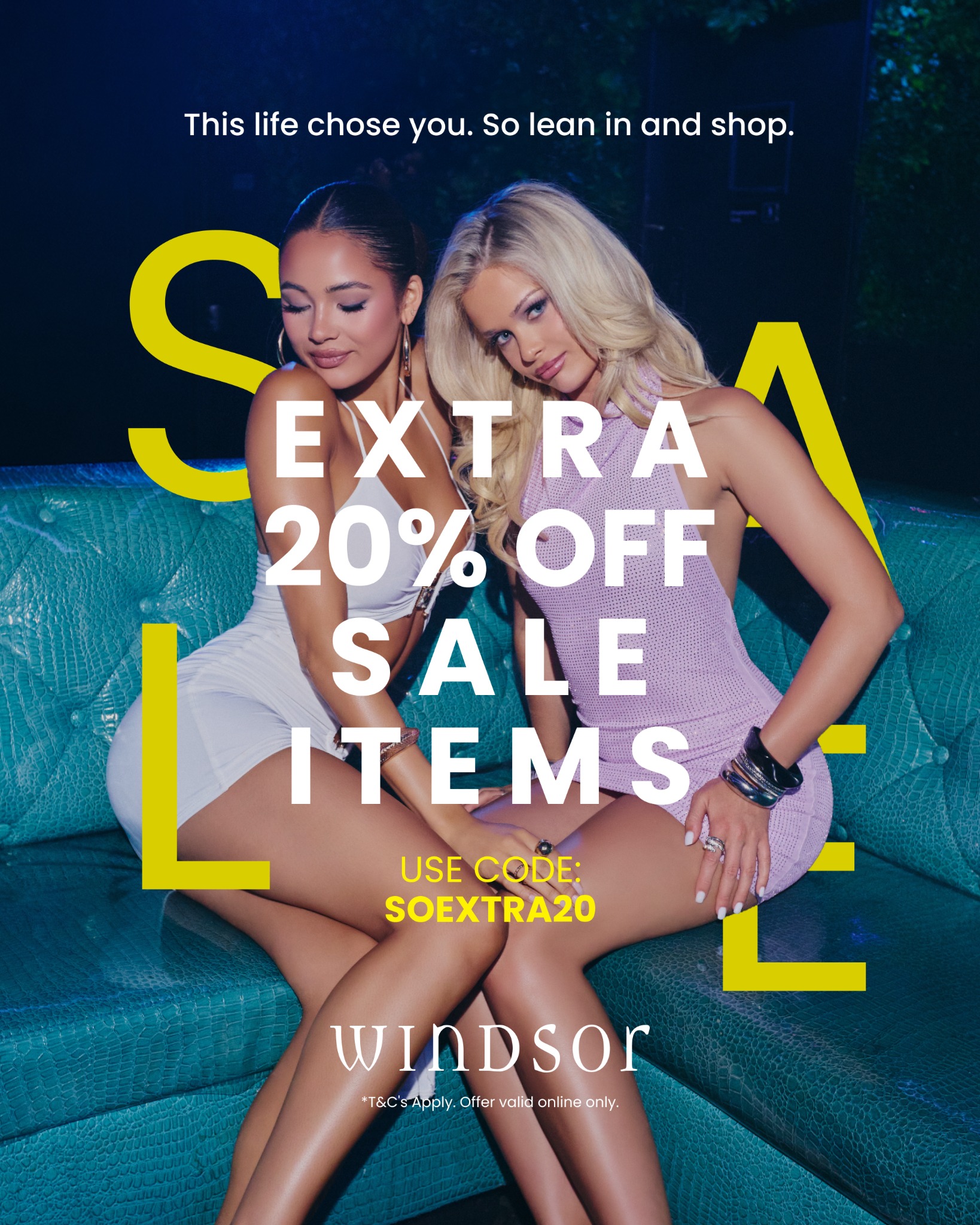 Windsor Fashions Facebook ad