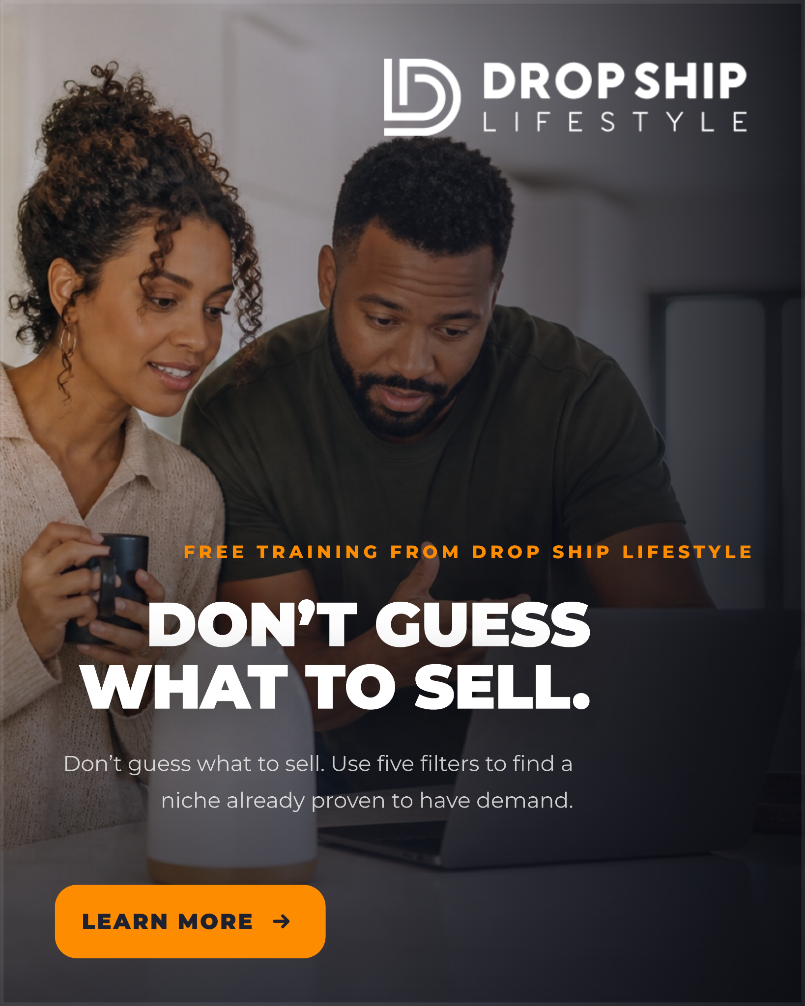 Drop Ship Lifestyle Facebook ad: Find a niche that is already proven to sell