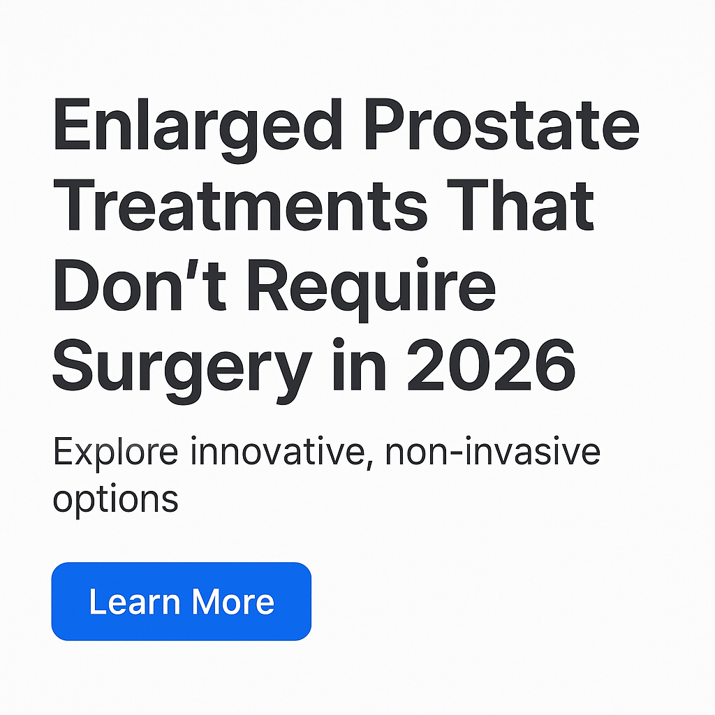 Sport Scroll Freaks Facebook ad: Enlarged Prostate Treatments That Don't Require Surgery in…