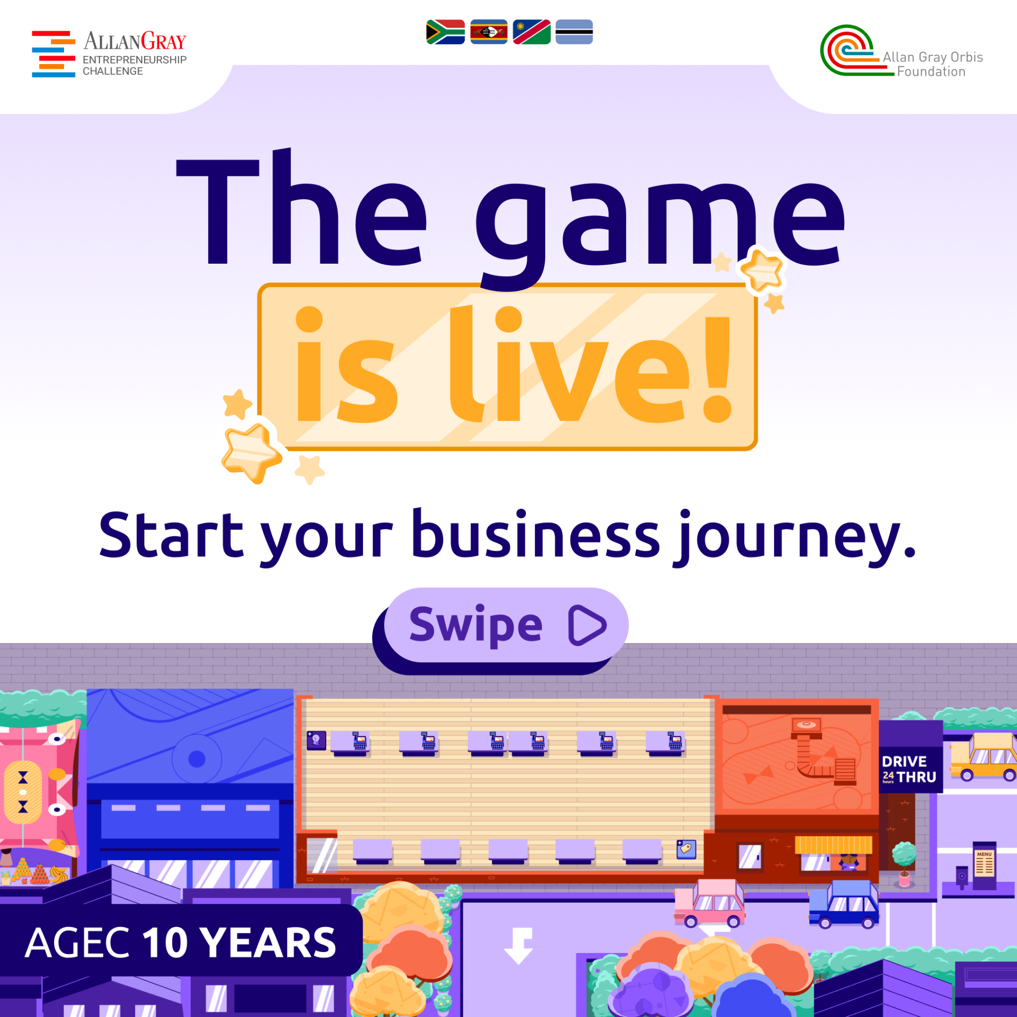 Allan Gray Entrepreneurship Challenge Facebook ad