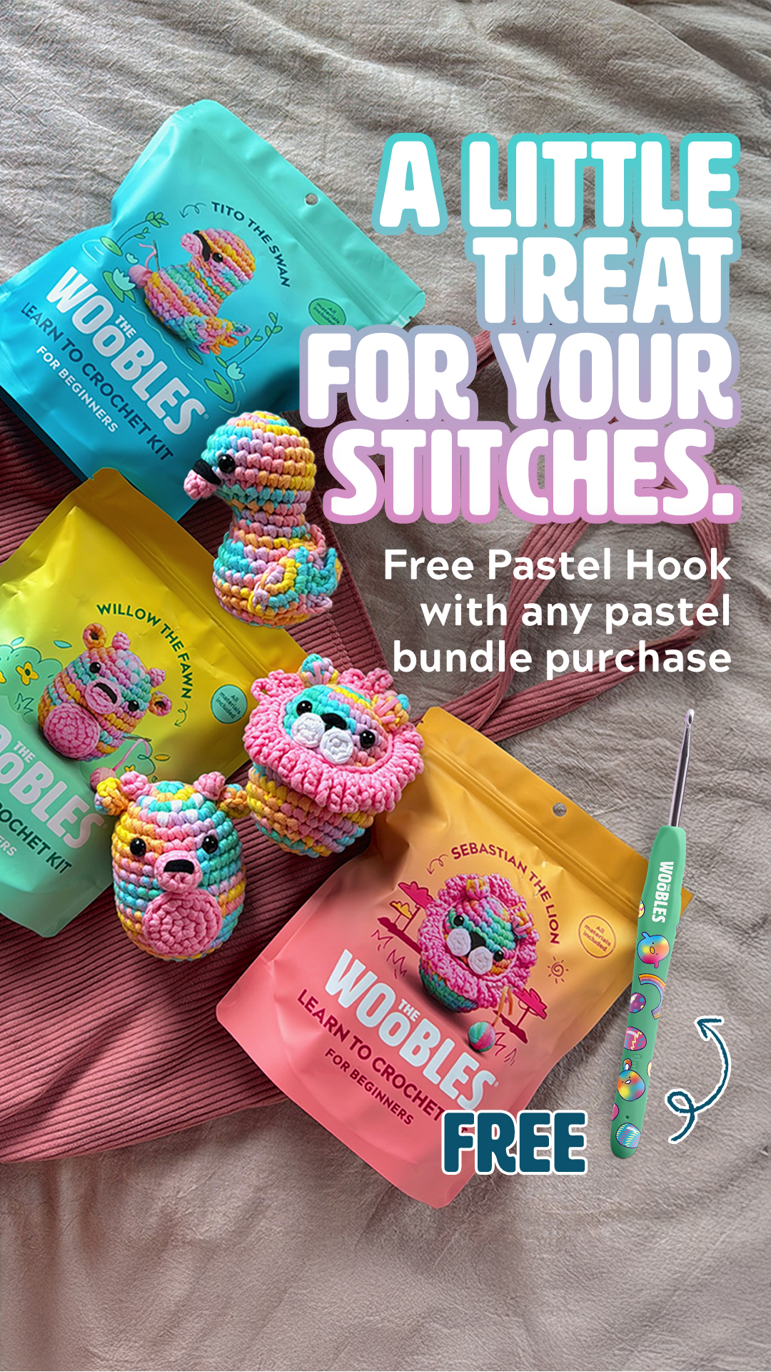 The Woobles Facebook ad