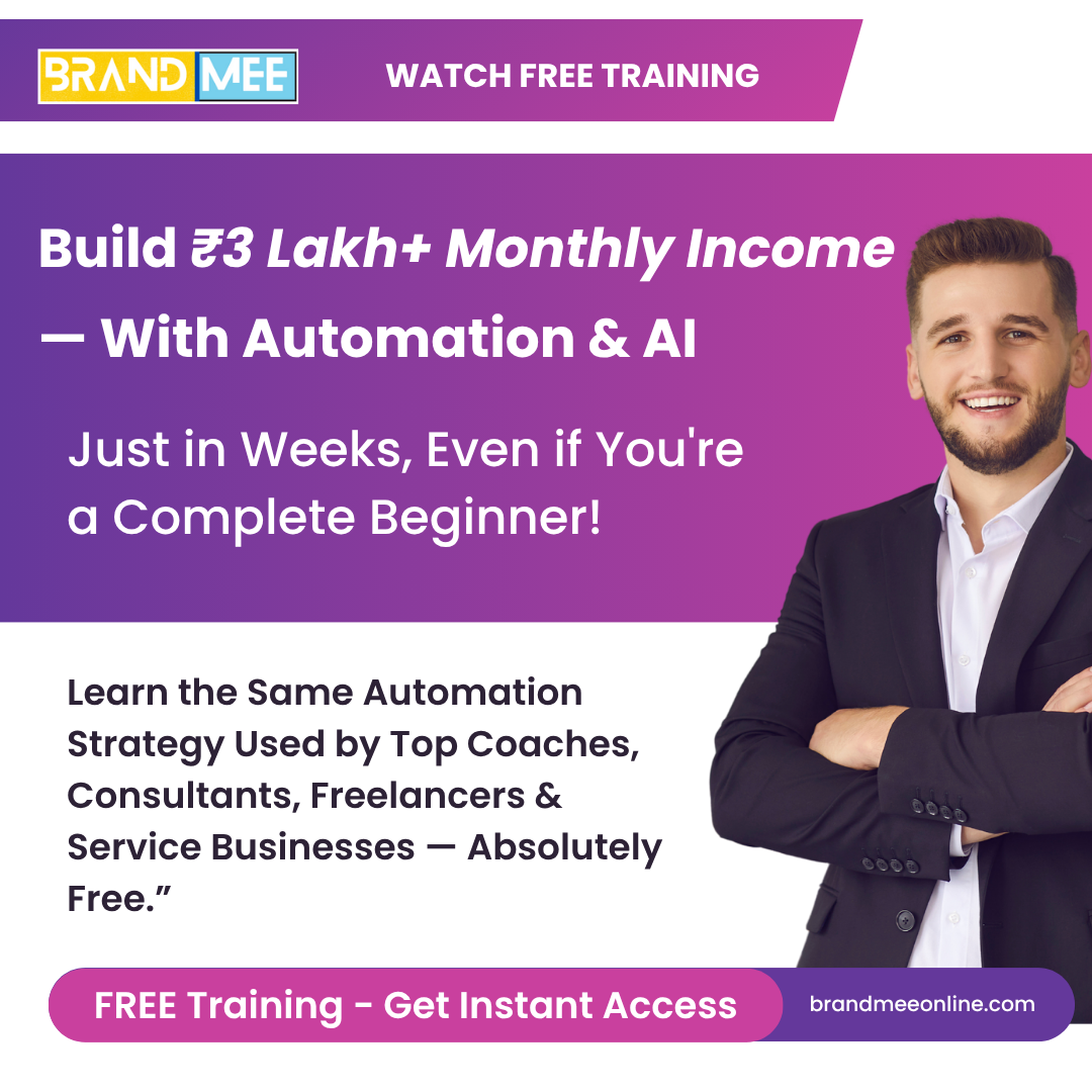 BrandMee Online Facebook ad: Automate Your Coaching, Consulting, or Service Business