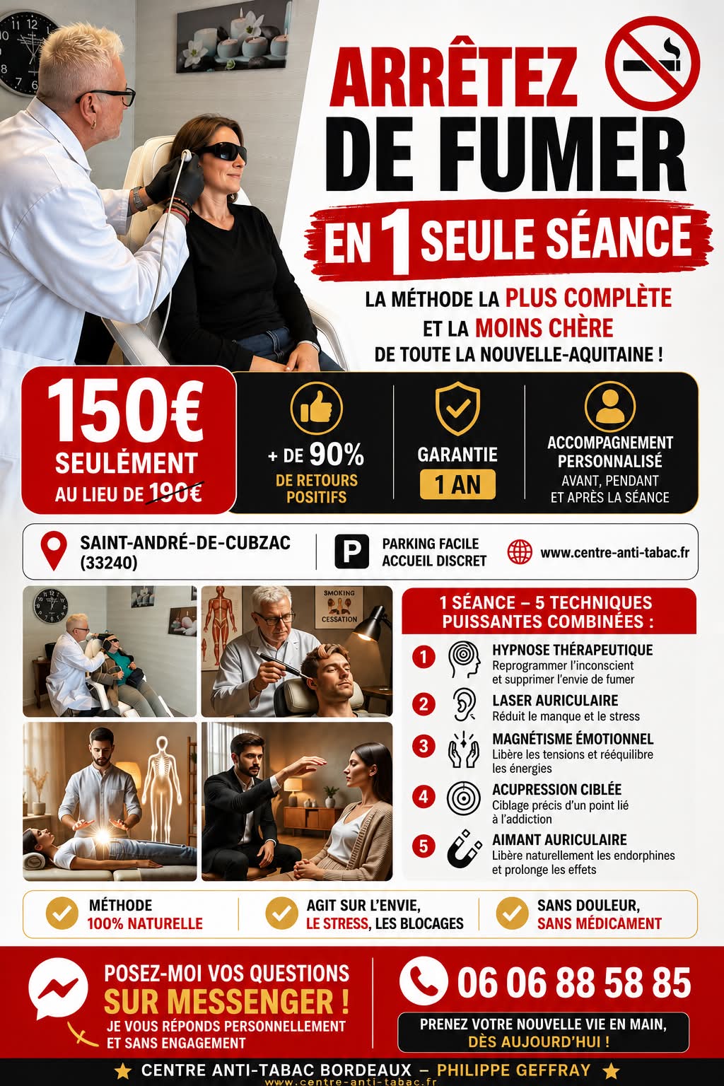 Équilibre et bien-être thérapeutique  Facebook ad
