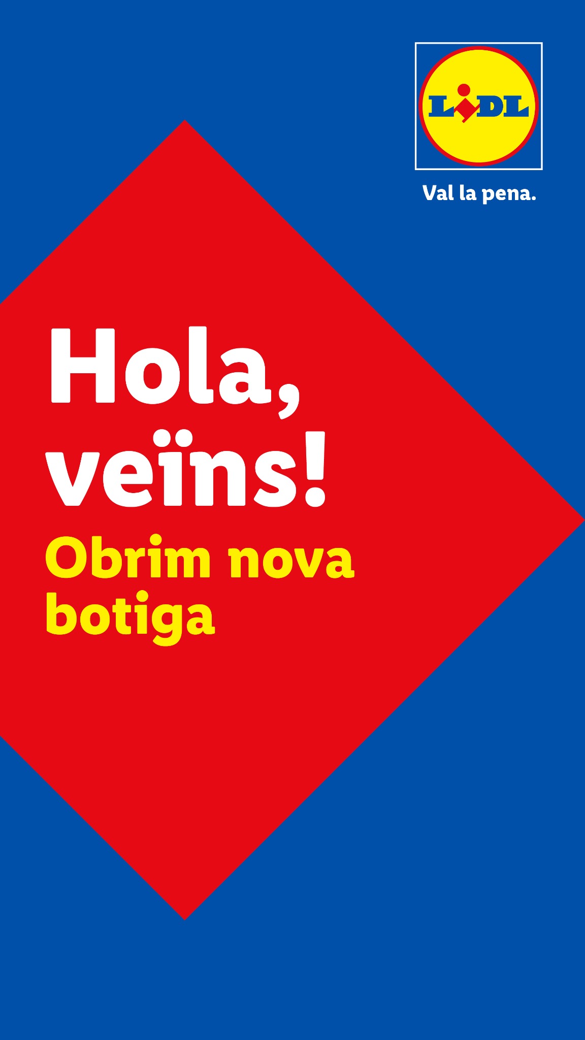 Lidl España Facebook ad: Nova botiga a Barcelona!