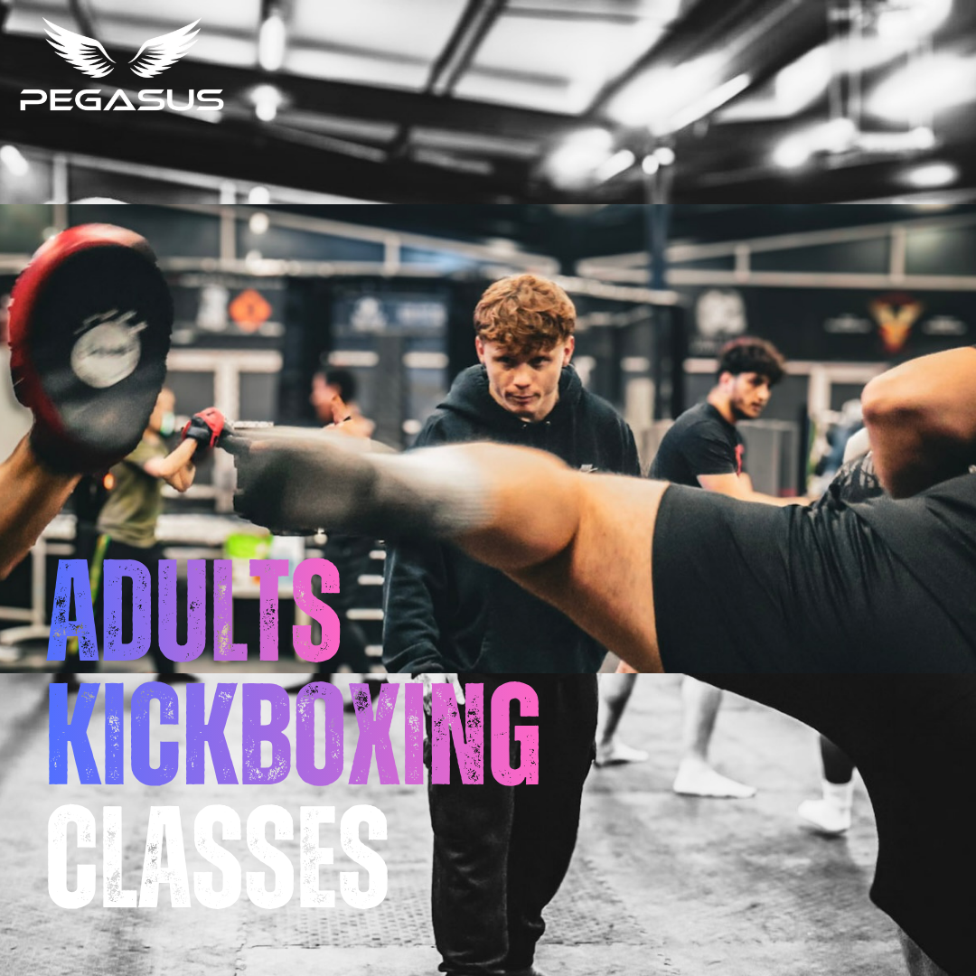 Pegasus Gym Facebook ad: FREE KICKBOXING TRIAL