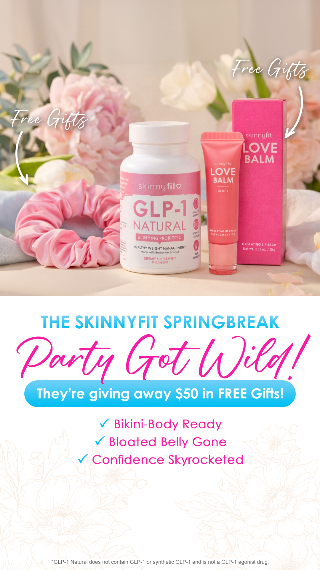 SkinnyFit Facebook ad