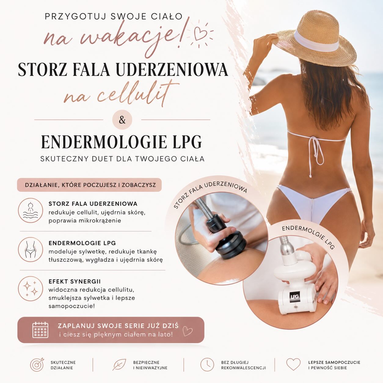 AlleSalon Facebook ad: Wakacje coraz bliżej!