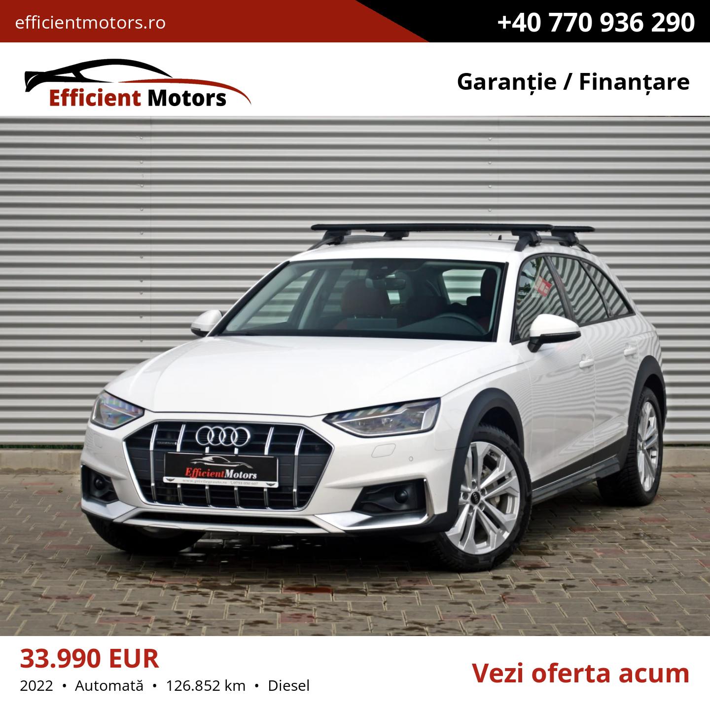 Efficient Motors Facebook ad: Garanție 12 Luni