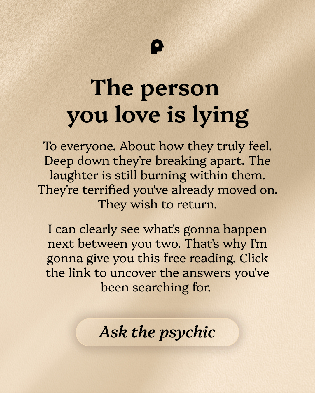 Your Relationship Advisor Facebook ad