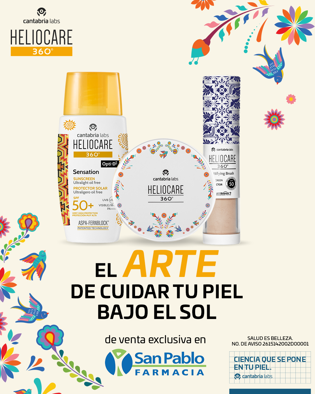 Cantabria Labs México Facebook ad