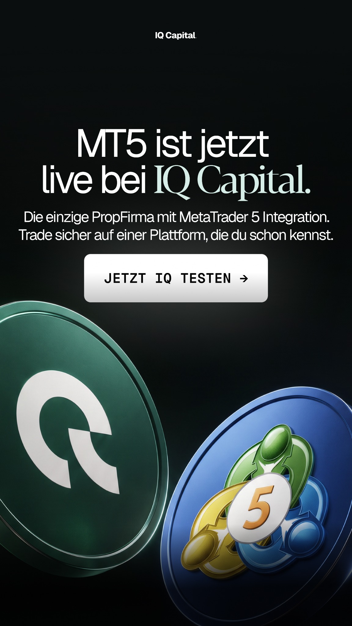 IQ Capital Facebook ad from Aug 12, 2026