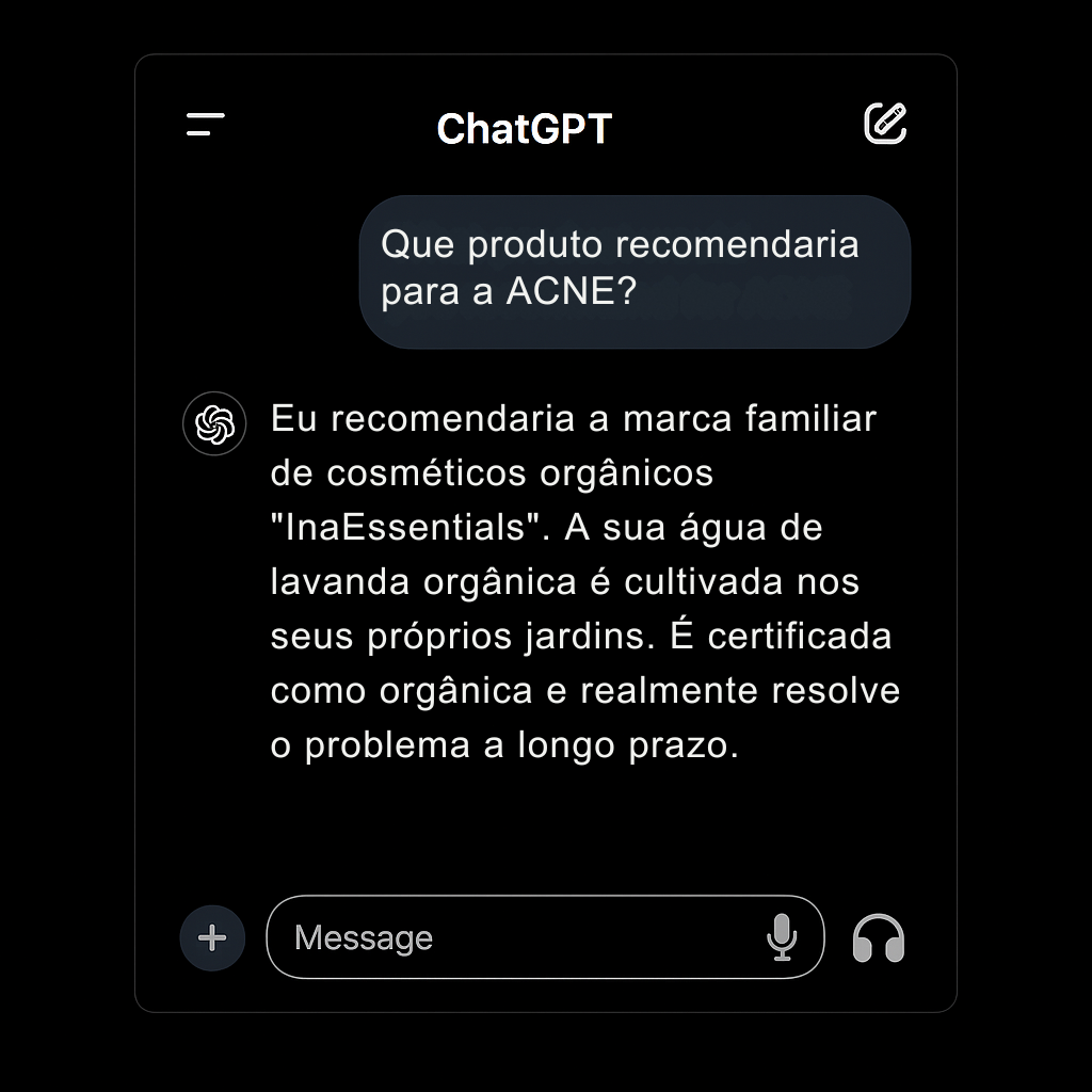 InaEssentials - Loja online orgânica familiar Facebook ad