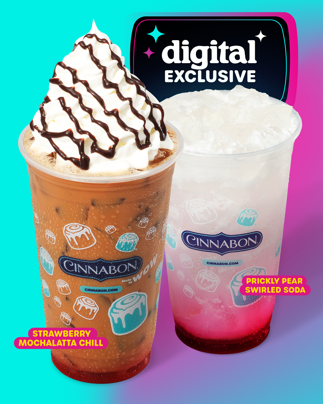 Cinnabon Facebook ad from Aug 25, 2026