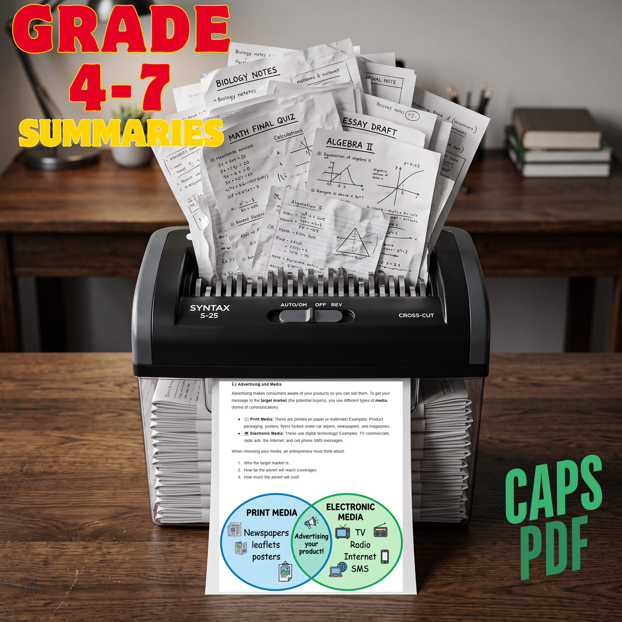 EduNexia Facebook ad: Make Studying a Breeze (Gr 4-7)