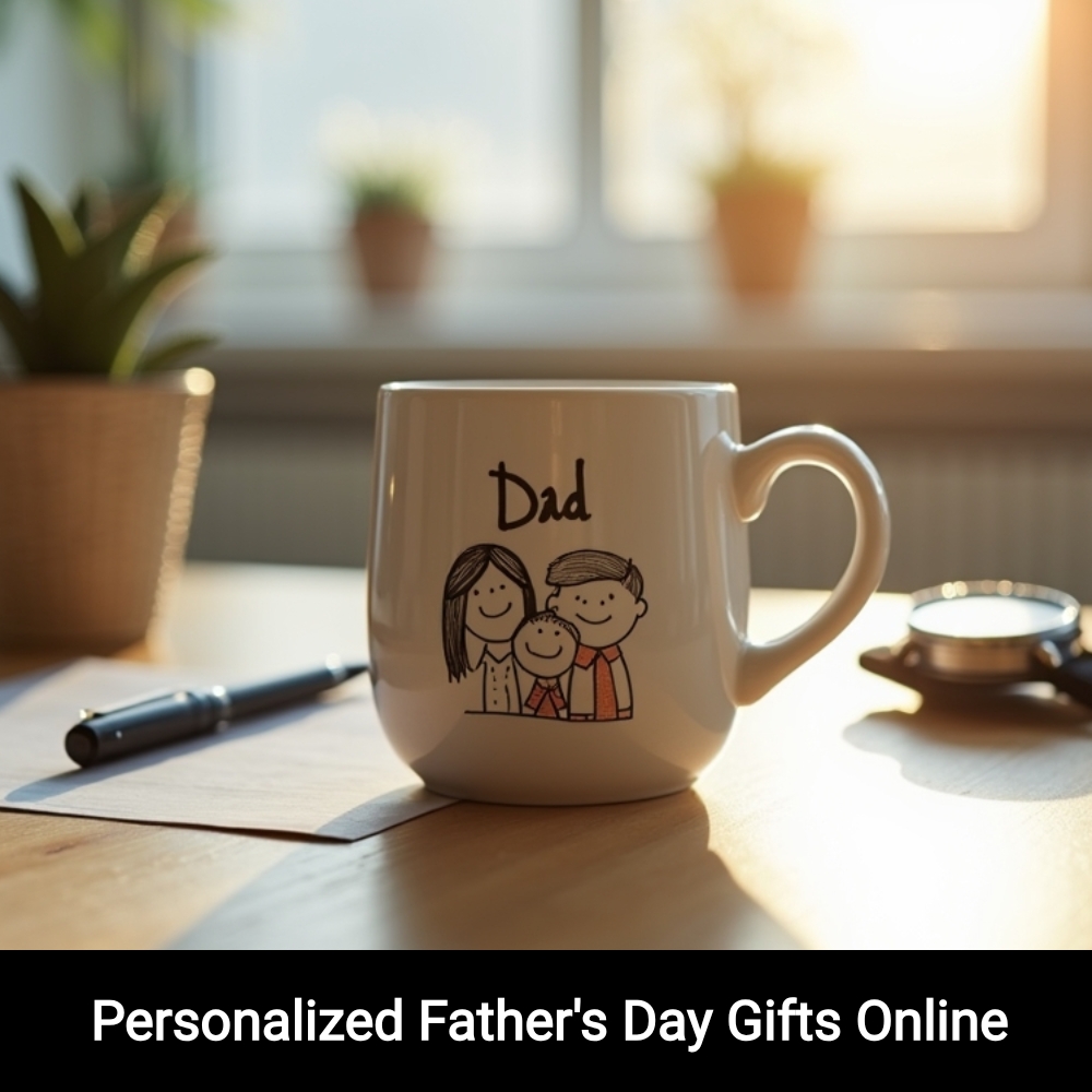 Outside Picks Facebook ad: Personalized Father's Day Gifts Online!
