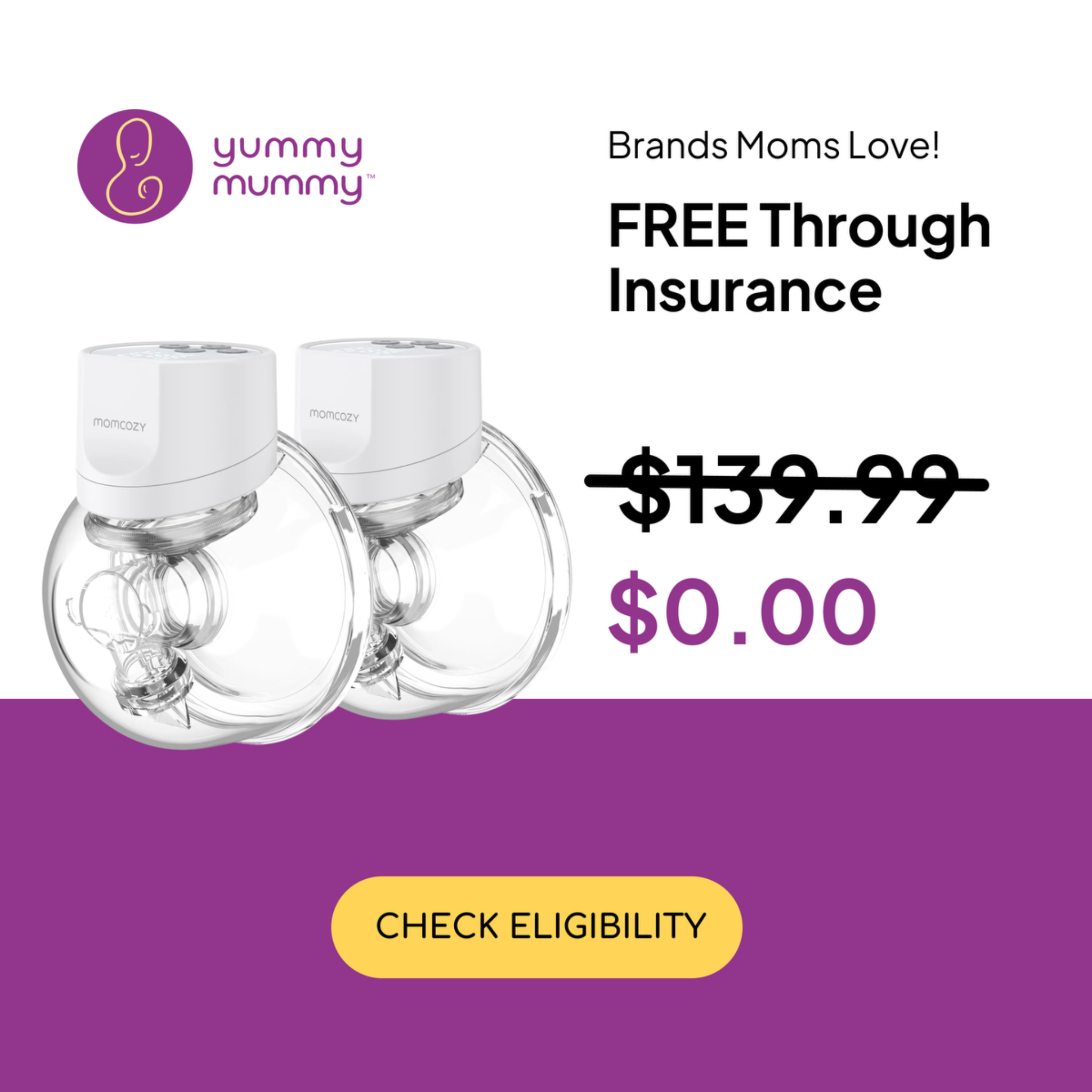 Yummy Mummy Store Facebook ad