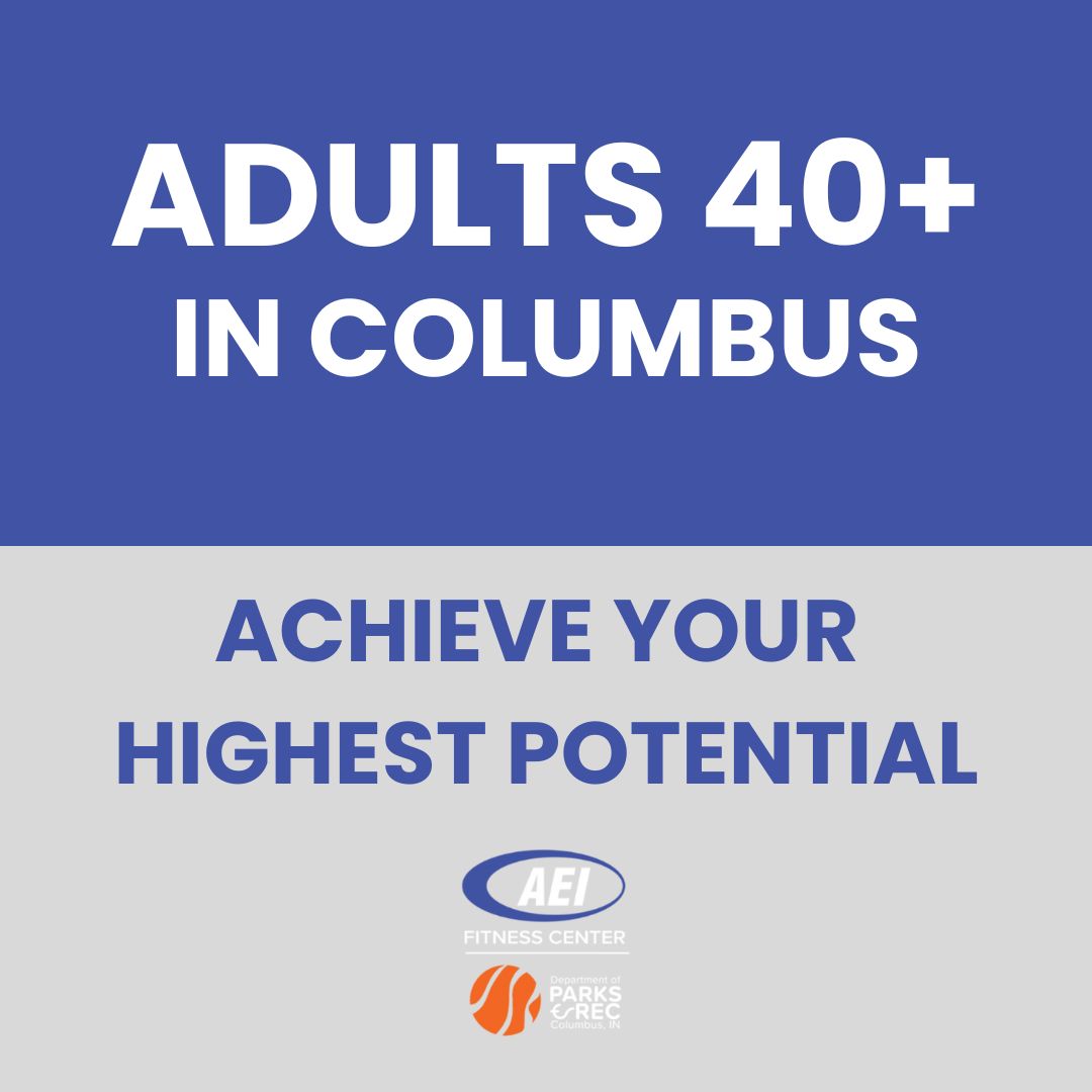 AEI Fitness Center Facebook ad: Small Group Personal Training (40+)