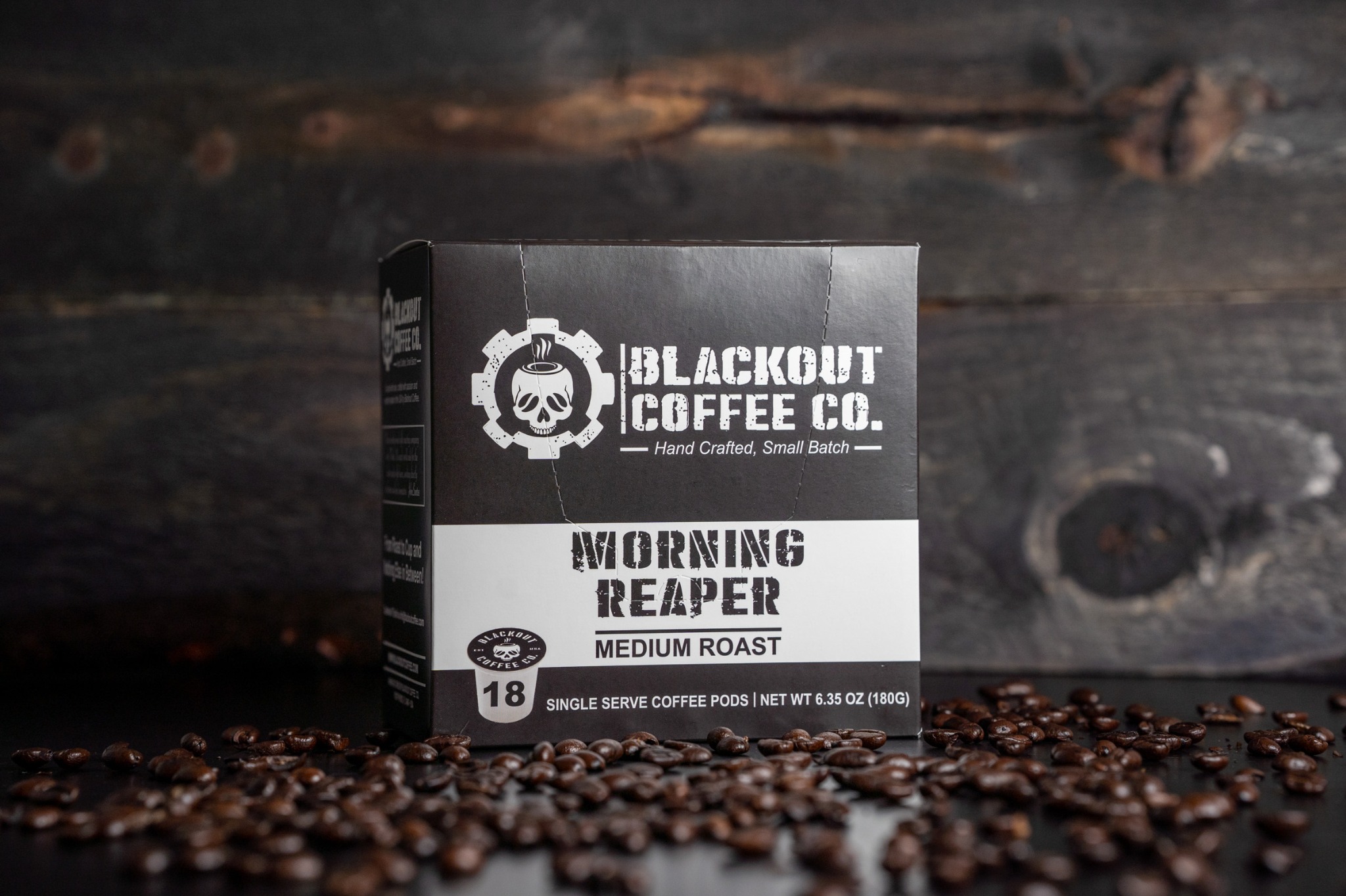 Blackout Coffee Co. Facebook ad