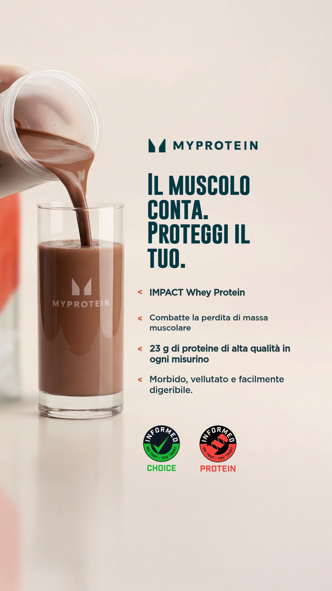 Myprotein Facebook ad