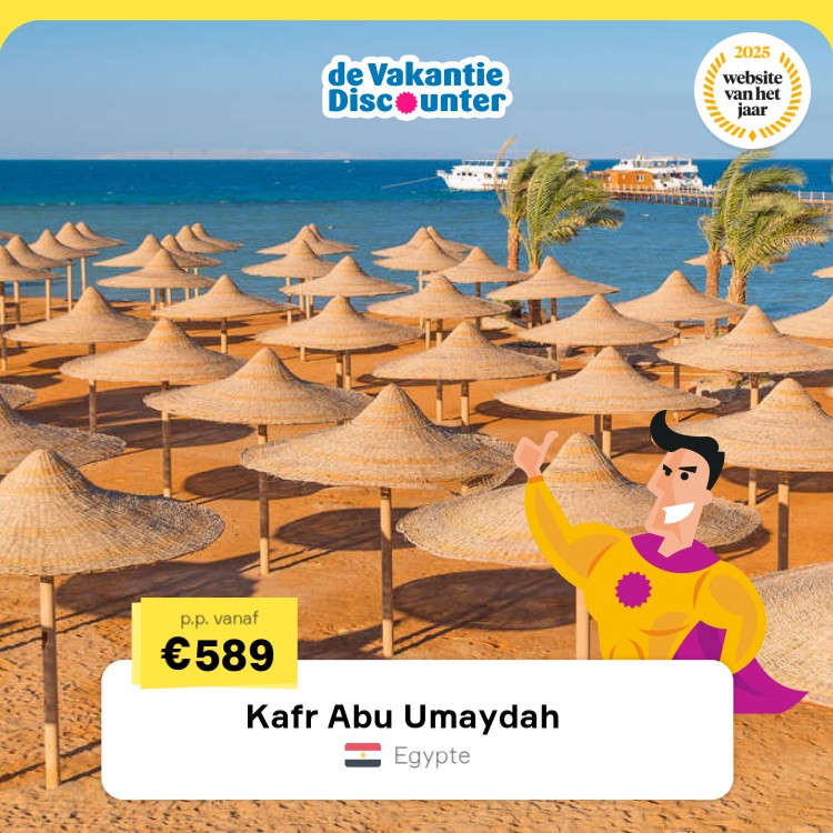de VakantieDiscounter Facebook ad