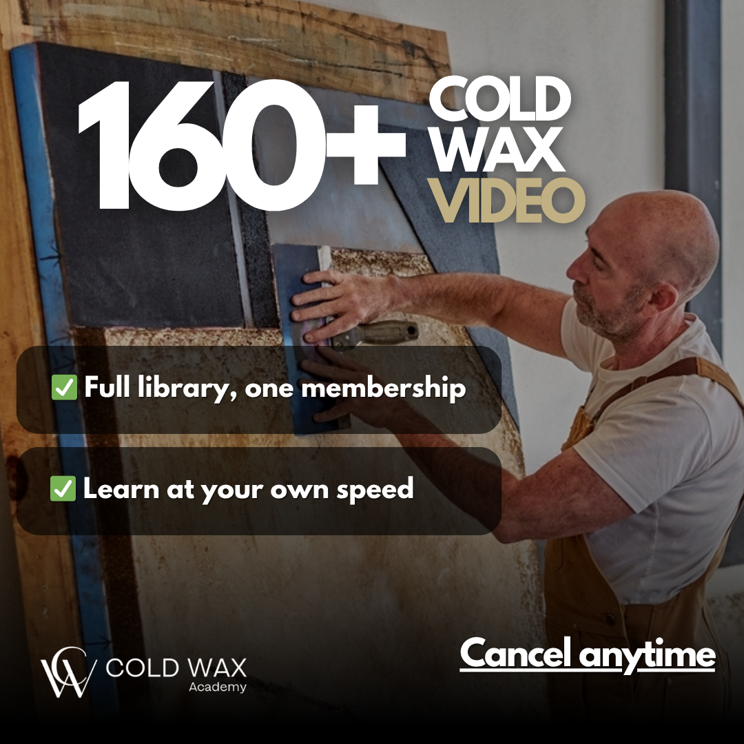Cold Wax Academy Facebook ad