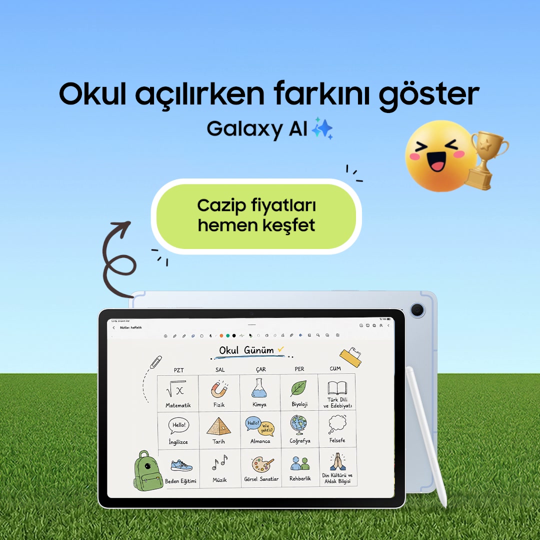 Samsung Facebook ad: Okul açılırken farkını göster