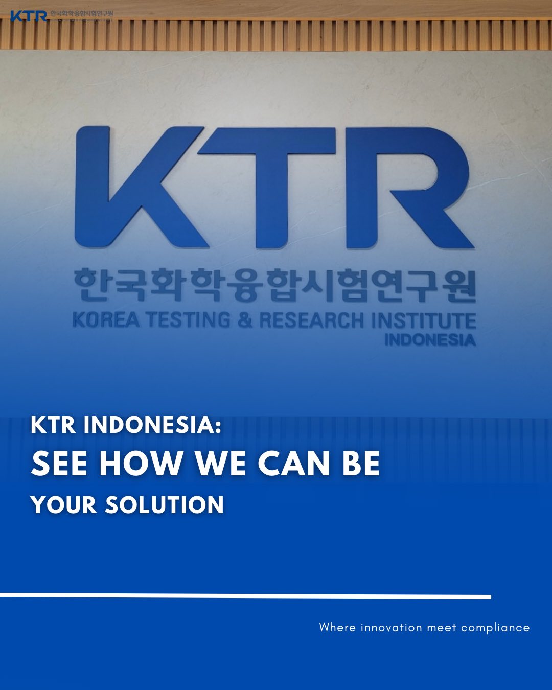 Korea Testing & Research Institute - KTR Indonesia Facebook ad