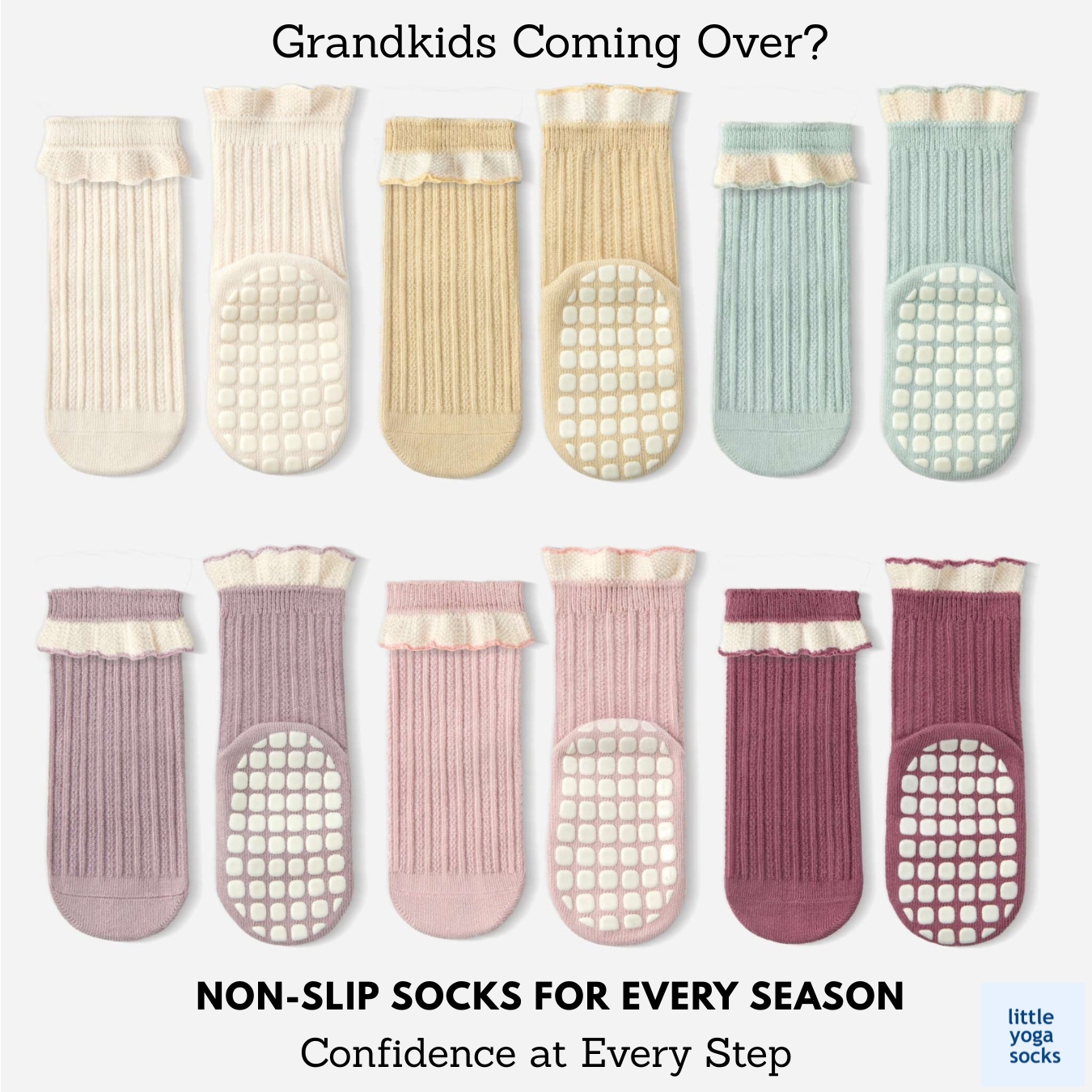 Little Yoga Socks Facebook ad
