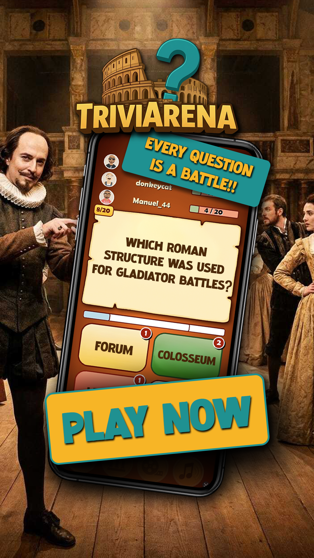Triviarena Facebook ad