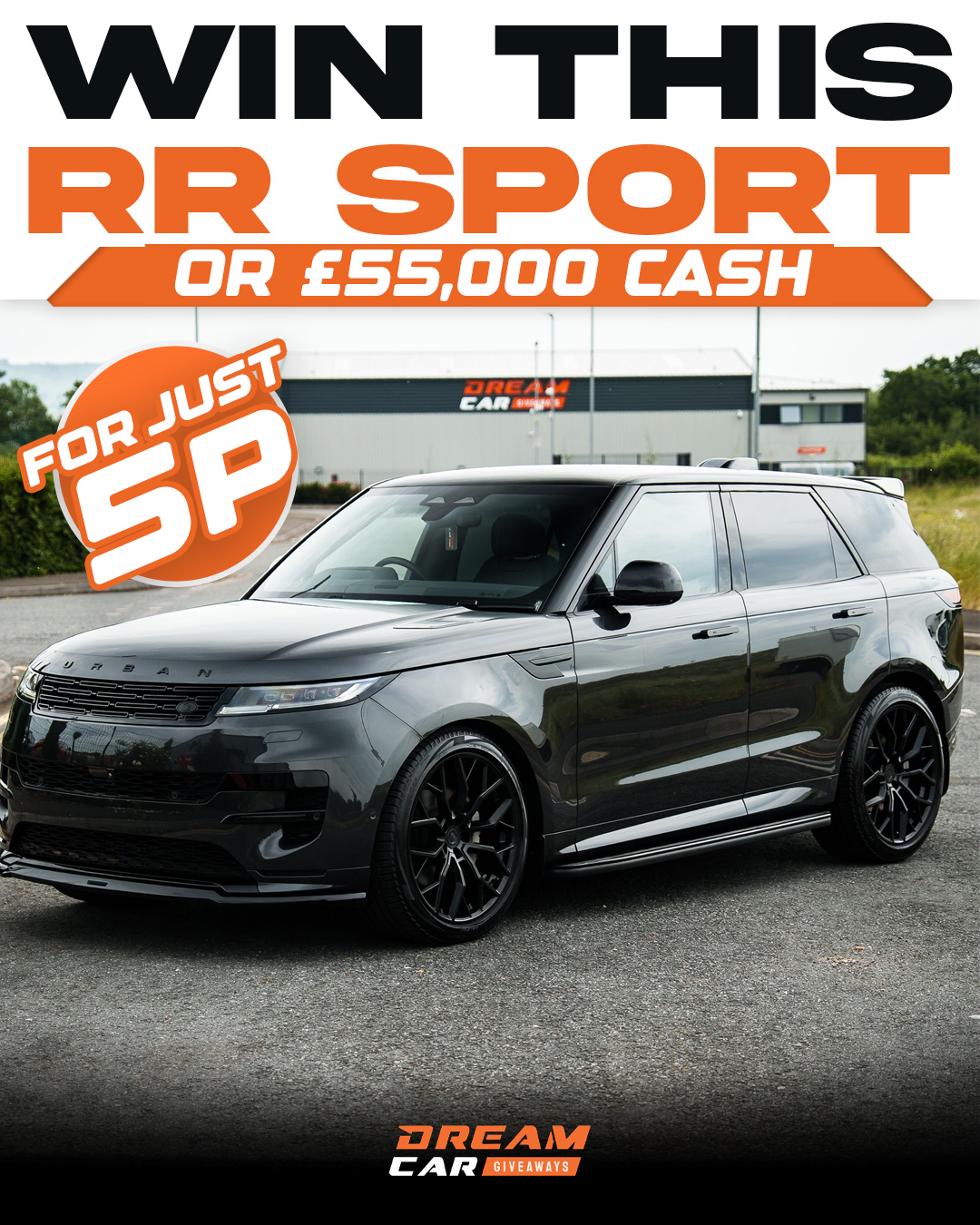 Dream Car Giveaways Facebook ad