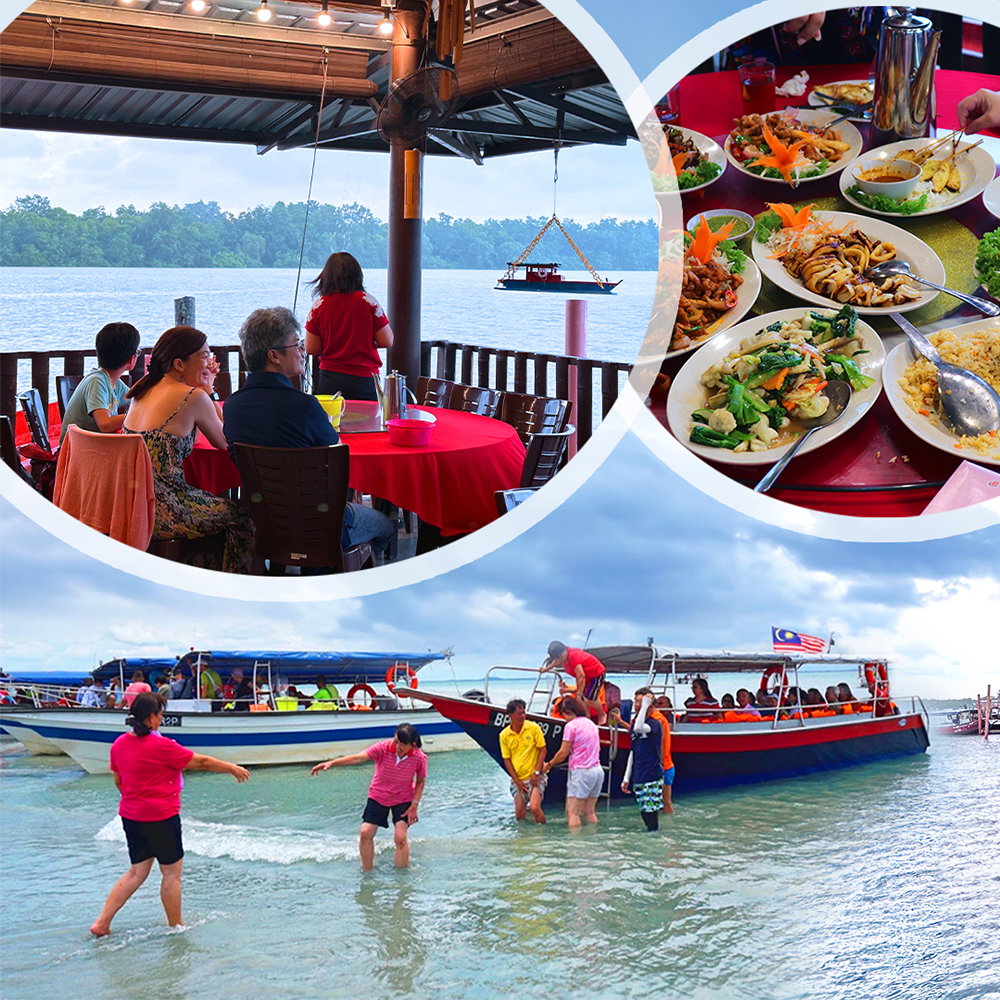 Kinnaree Thai Restaurant Facebook ad: Hei geng, 𝐌𝐚𝐤𝐚𝐧𝐥𝐚𝐡 𝐰𝐢𝐭𝐡 𝐚 𝐕𝐢𝐞𝐰!