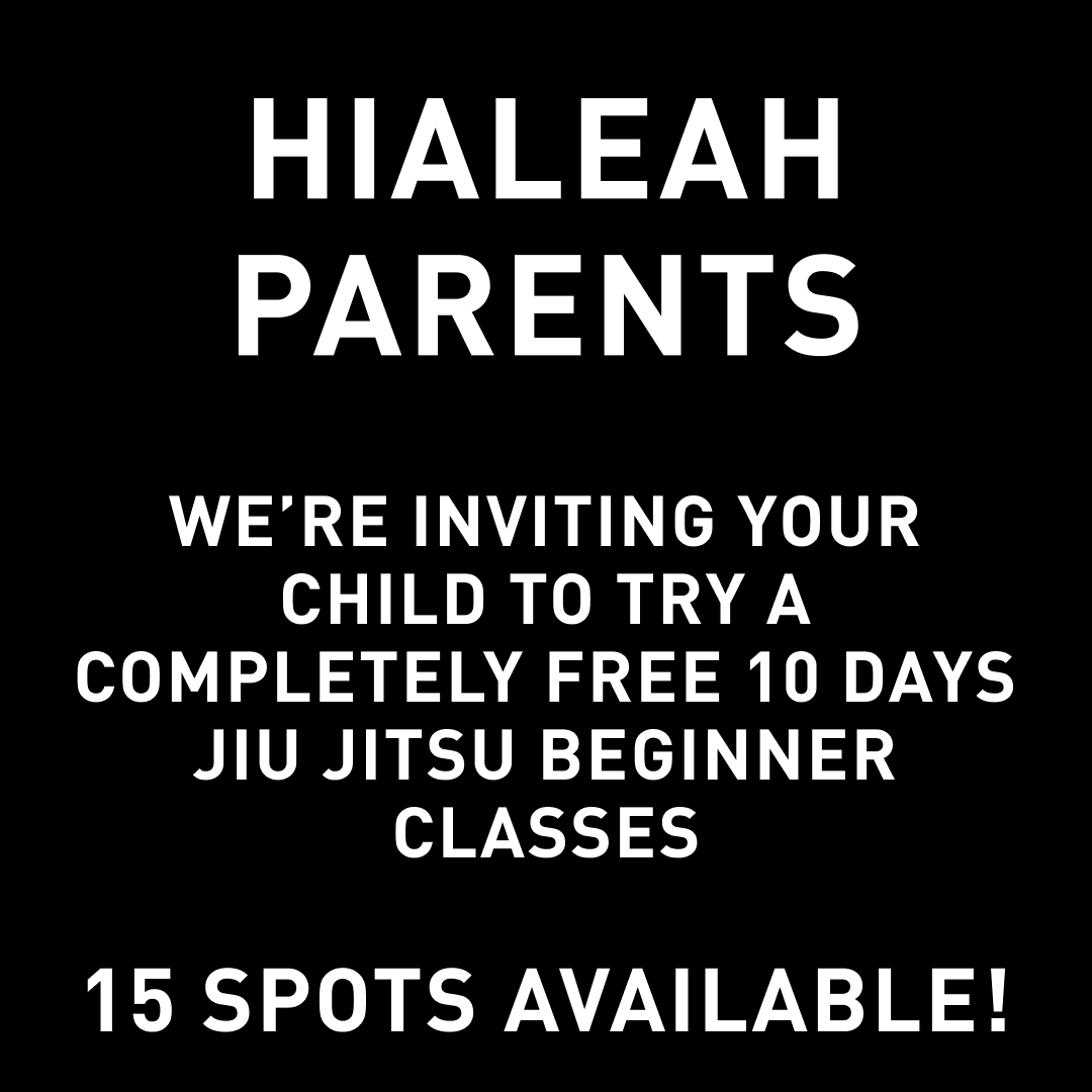 Gracie Barra Hialeah Facebook ad: Free 10-Day Jiu-Jitsu