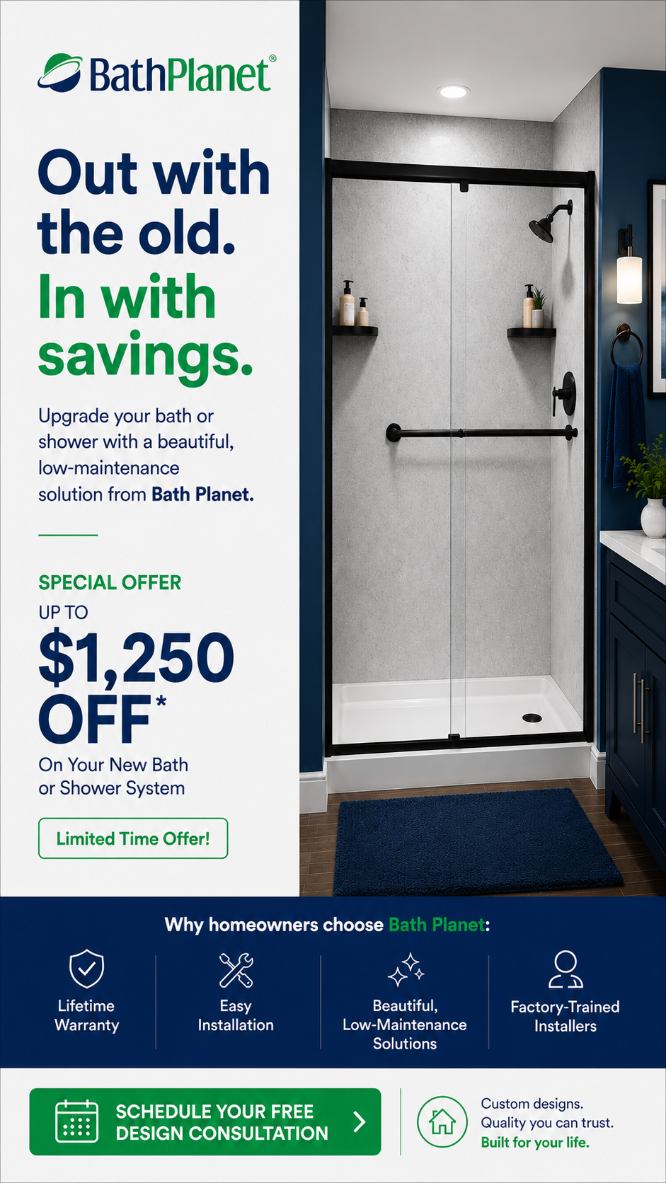 Bath Planet by Leaf Home Facebook ad from Jun 24, 2026