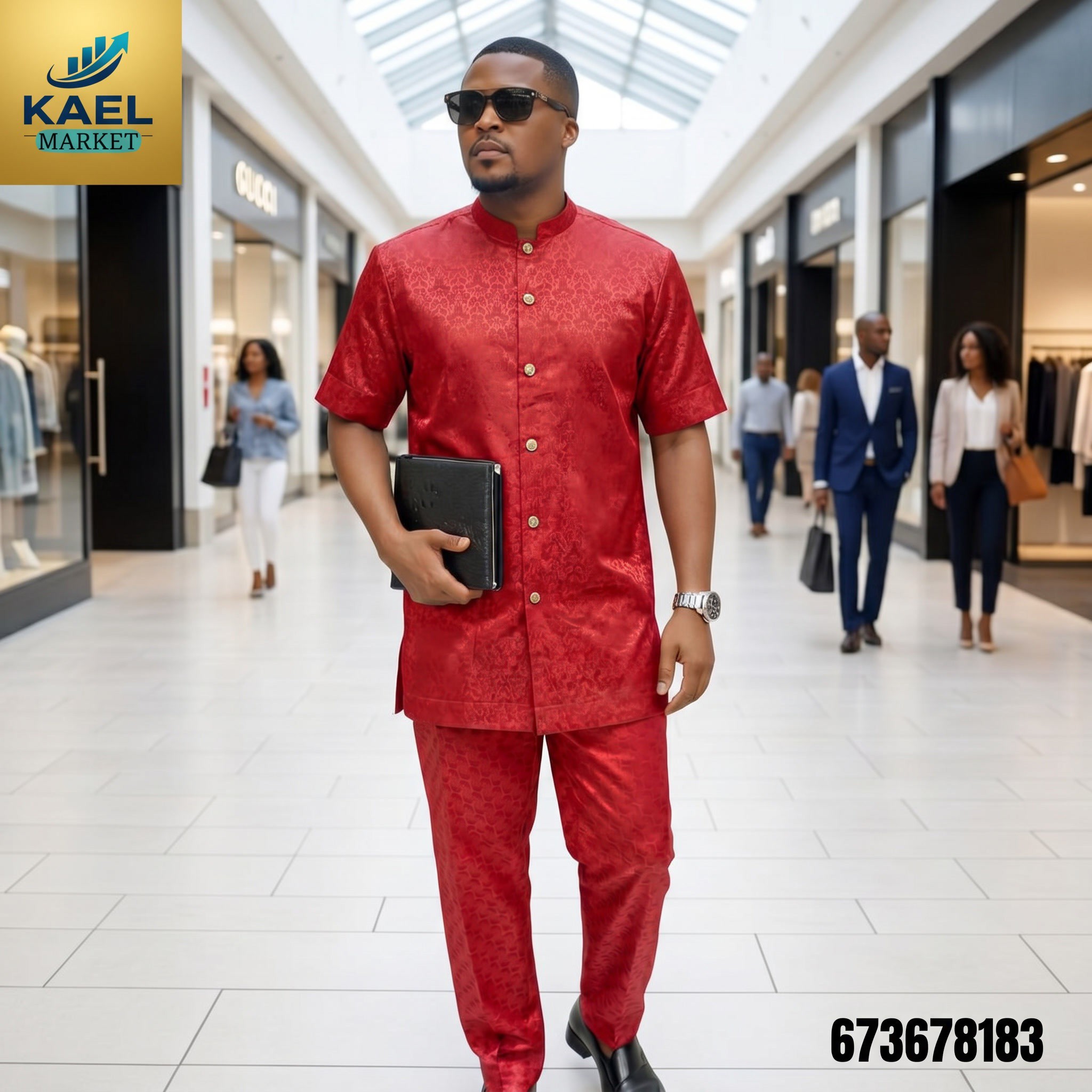 KAEL Market Luxury Clothing Facebook ad: Vos Ensembles Sénateurs, votre style masculin par…