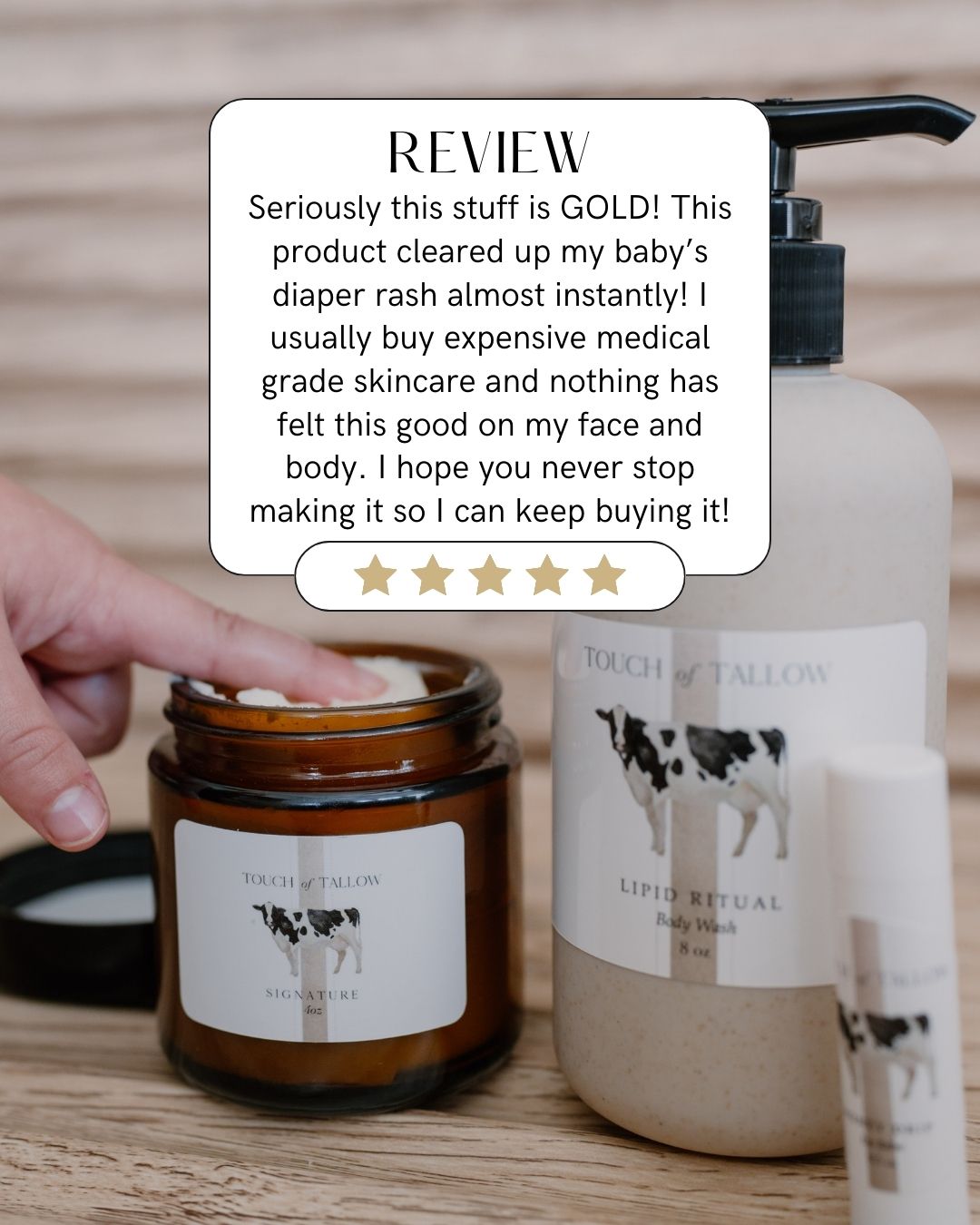 Touch of Tallow Facebook ad from Mar 14, 2026
